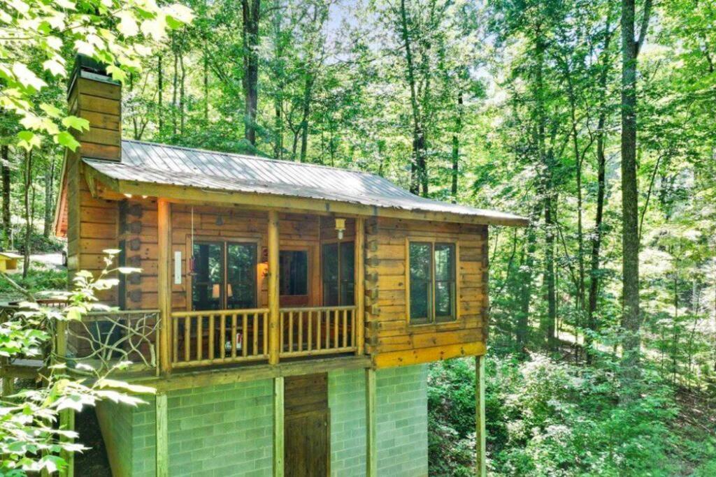 Open Studio Lodge At Little Rock Creek Cherry Log Экстерьер фото